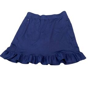Sailor Sailor Country Club Ruffled Skort Womens XS Navy MSRP $139
